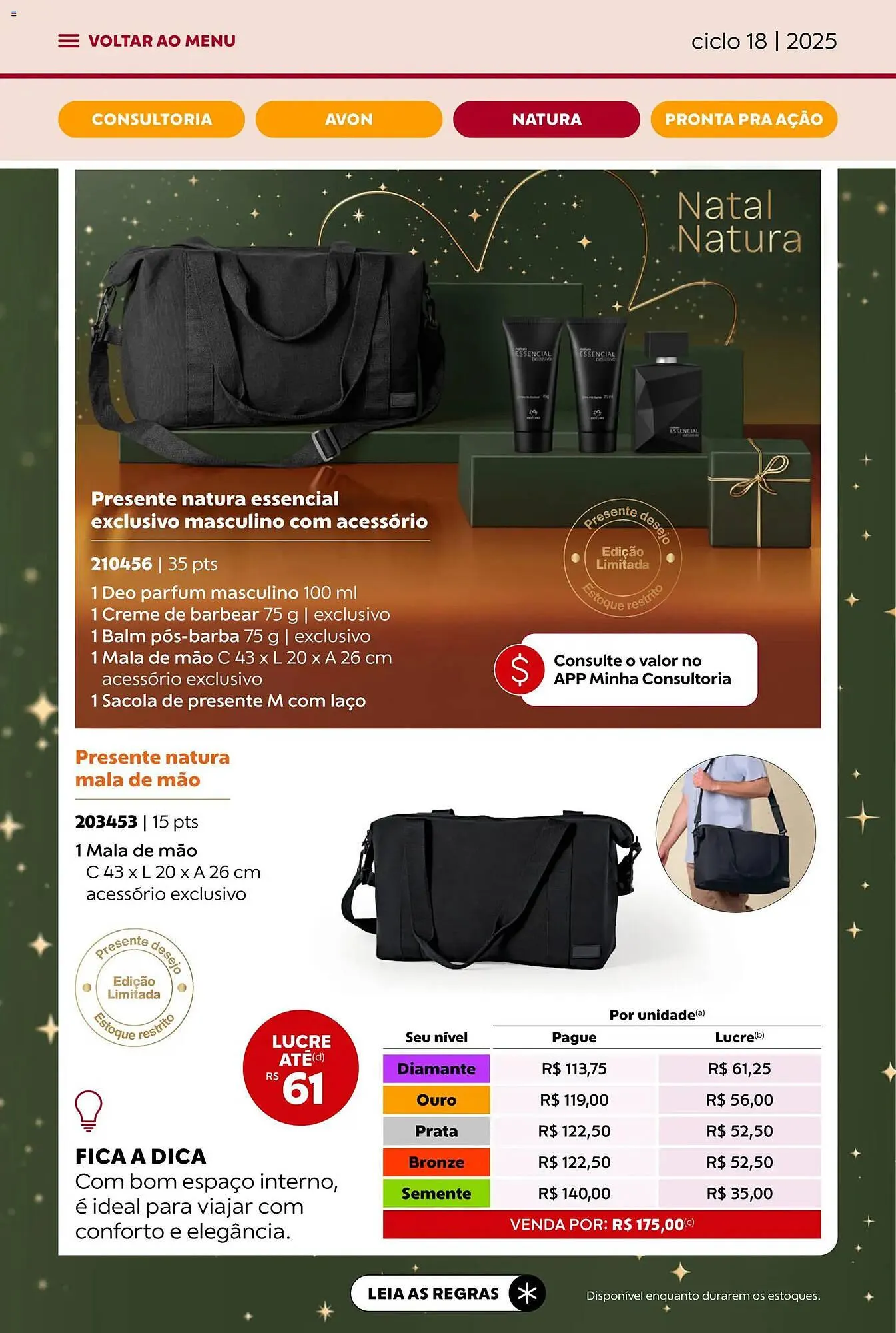 Encarte de Catálogo Avon 29 de outubro até 30 de novembro 2025 - Pagina 57