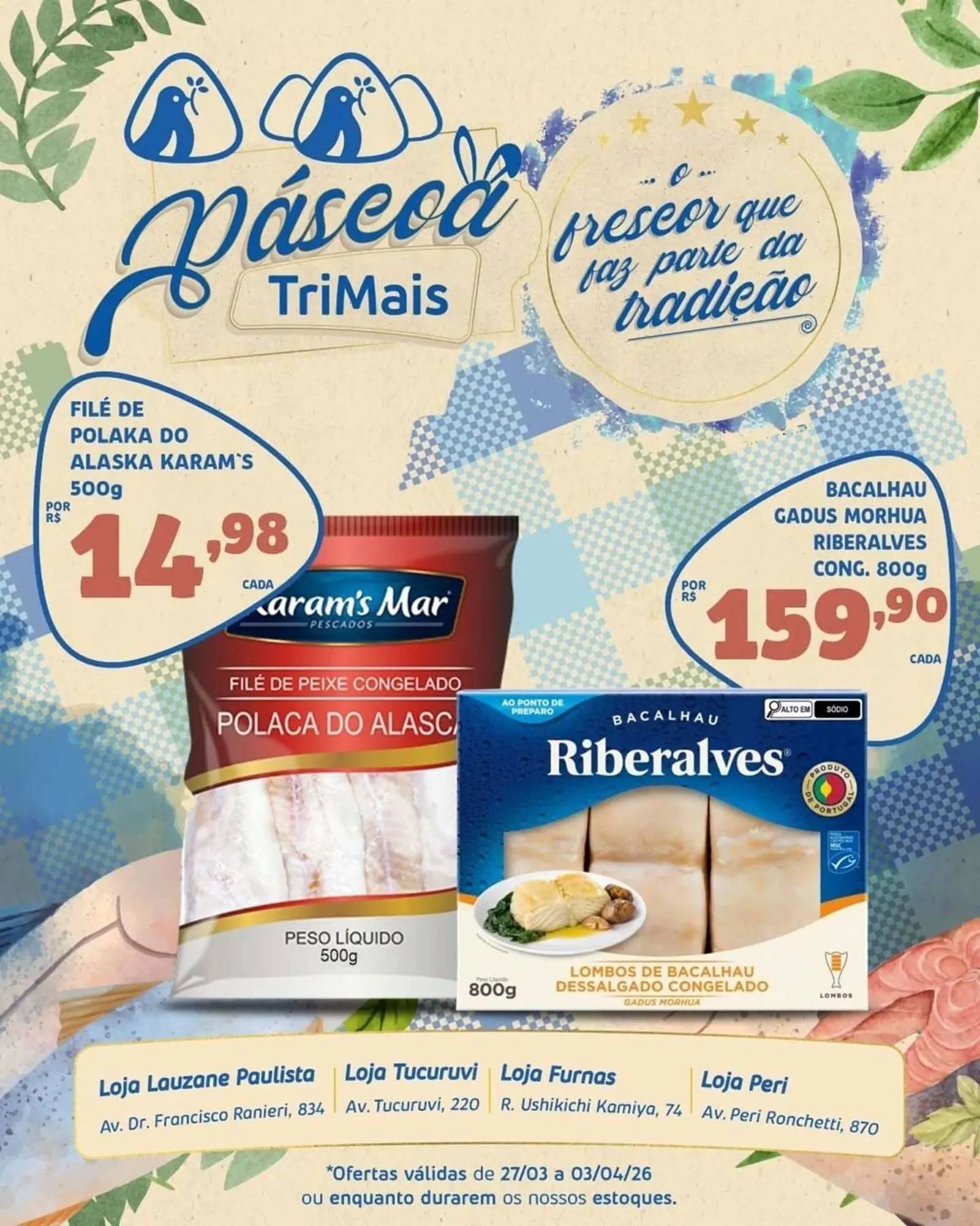 Encarte de Catálogo Trimais Supermercado 27 de março até 3 de abril 2026 - Pagina 8