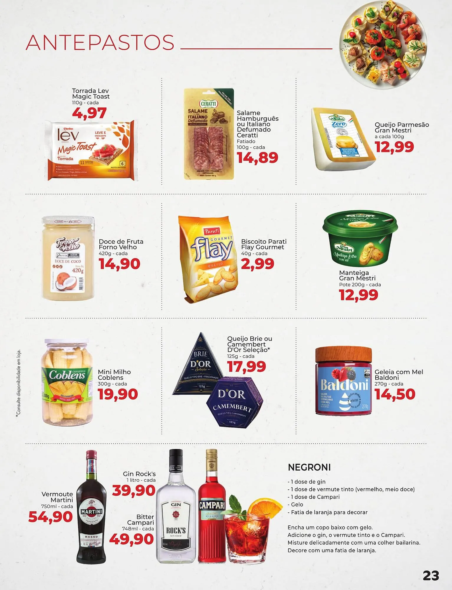 Encarte de Catálogo Supermercados Andreazza 16 de julho até 19 de julho 2025 - Pagina 23