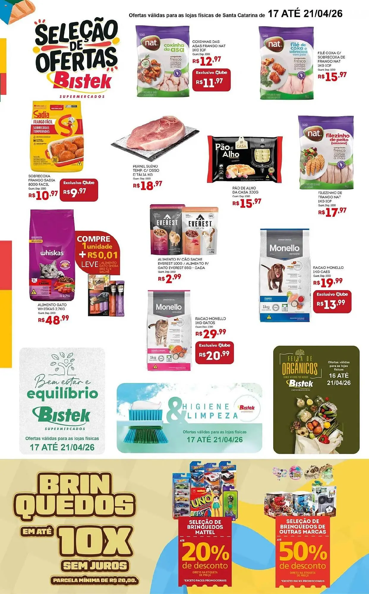 Encarte de Encarte Bistek Supermercados 17 de abril até 21 de abril 2026 - Pagina 2