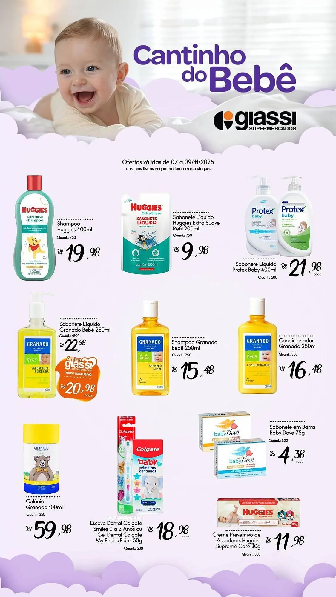 Encarte de Encarte Giassi Supermercados 7 de novembro até 9 de novembro 2025 - Pagina 2