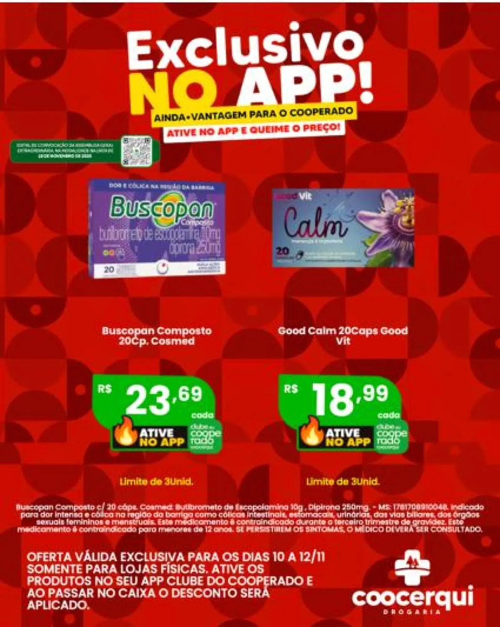 Encarte de Tabloide Coocerqui 10 de novembro até 12 de novembro 2025 - Pagina 1