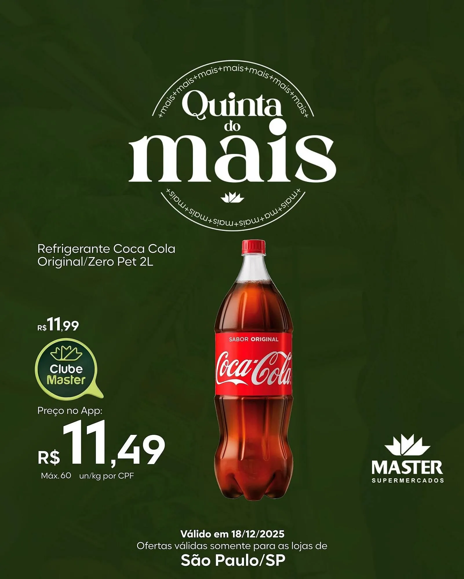 Encarte de Folheto Master Supermercados 18 de dezembro até 18 de dezembro 2025 - Pagina 5