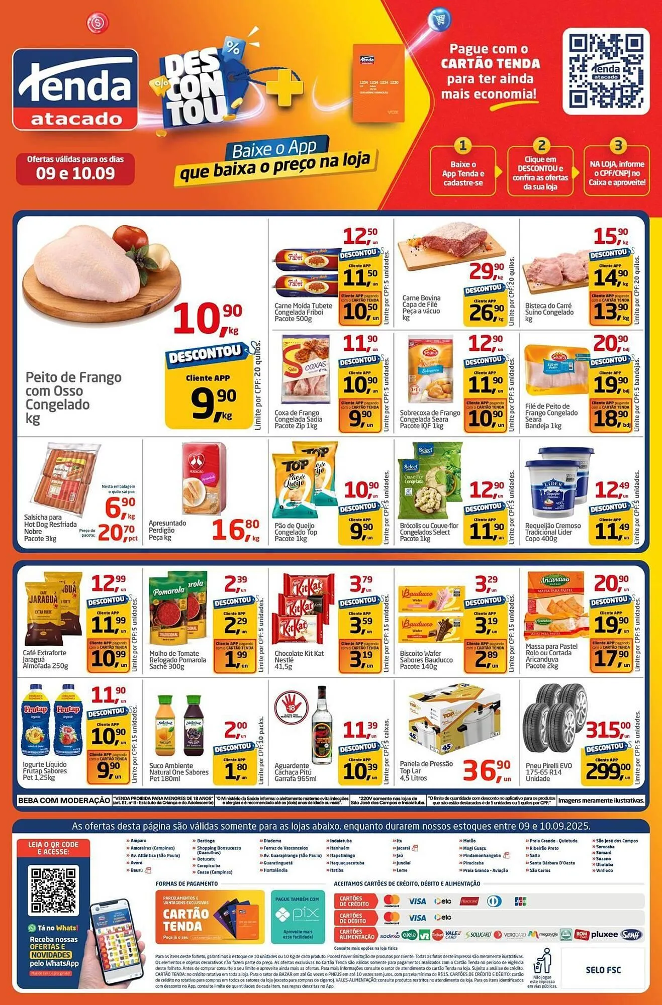 Encarte de Folheto Tenda Atacado 9 de setembro até 10 de setembro 2025 - Pagina 2