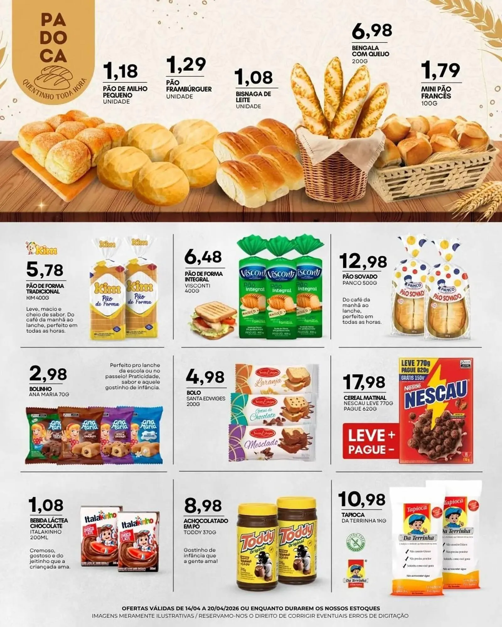 Encarte de Folheto Mercadão Atacadista 15 de abril até 20 de abril 2026 - Pagina 12