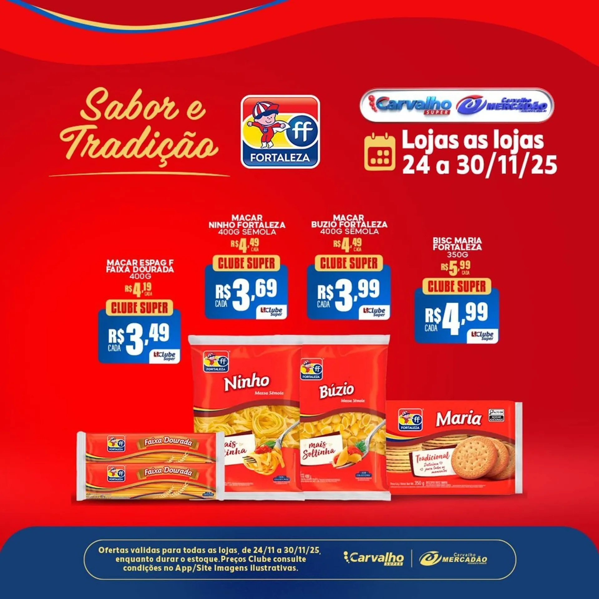 Encarte de Catálogo Carvalho Supermercado 24 de novembro até 30 de novembro 2025 - Pagina 1