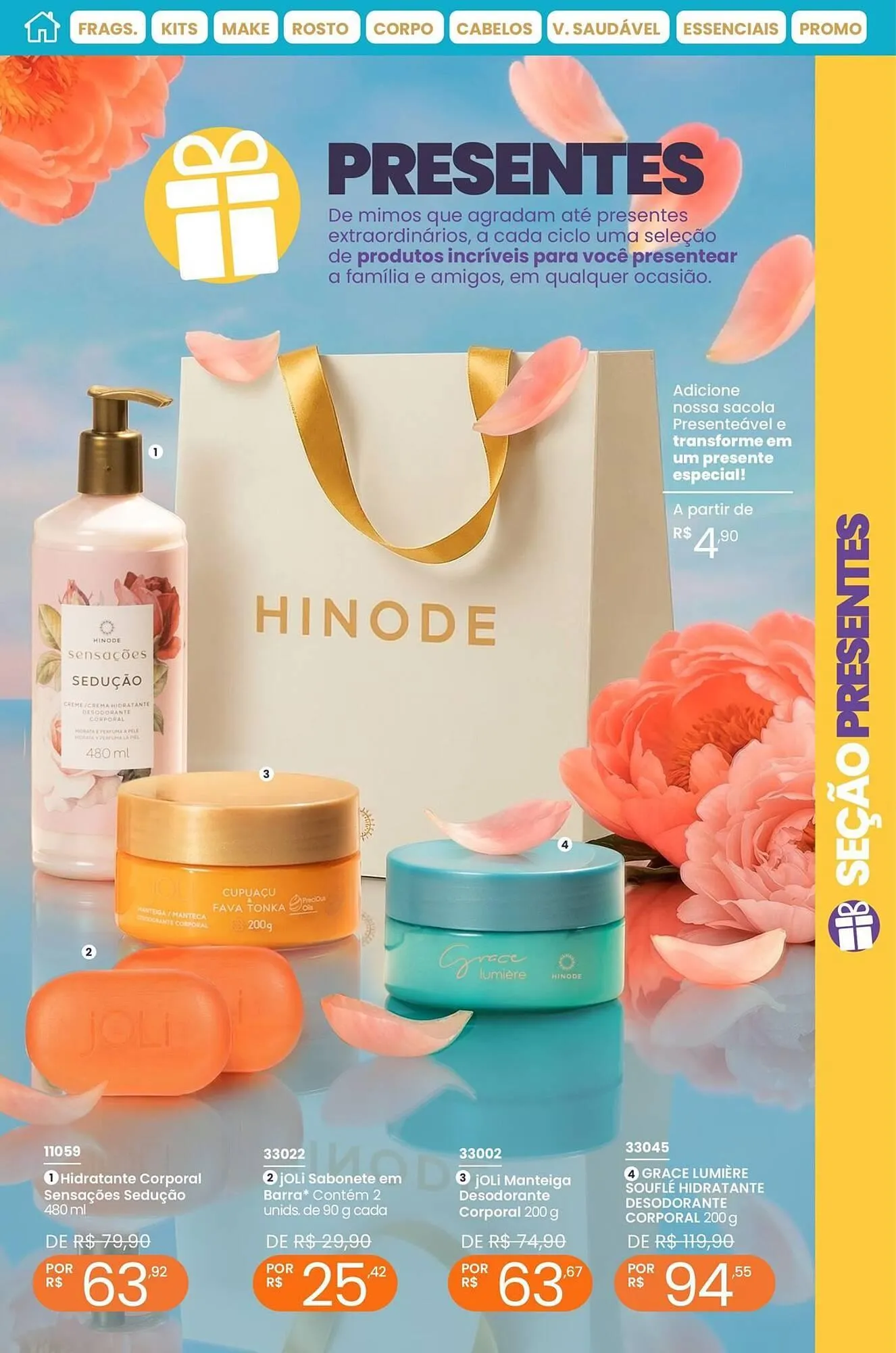 Encarte de Catálogo Hinode 1 de abril até 30 de abril 2026 - Pagina 9