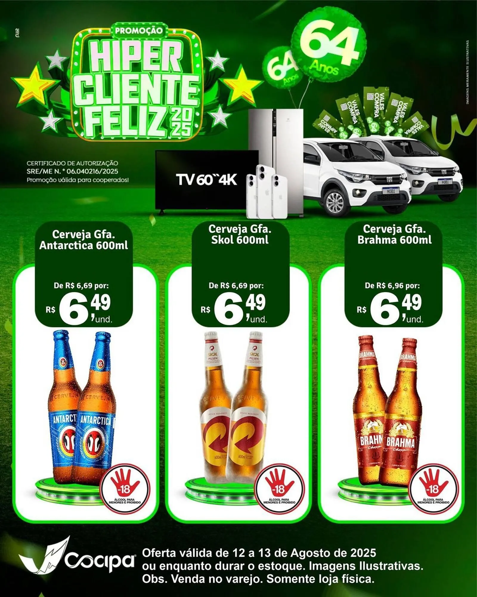 Encarte de Catálogo Cocipa 12 de agosto até 13 de agosto 2025 - Pagina 1