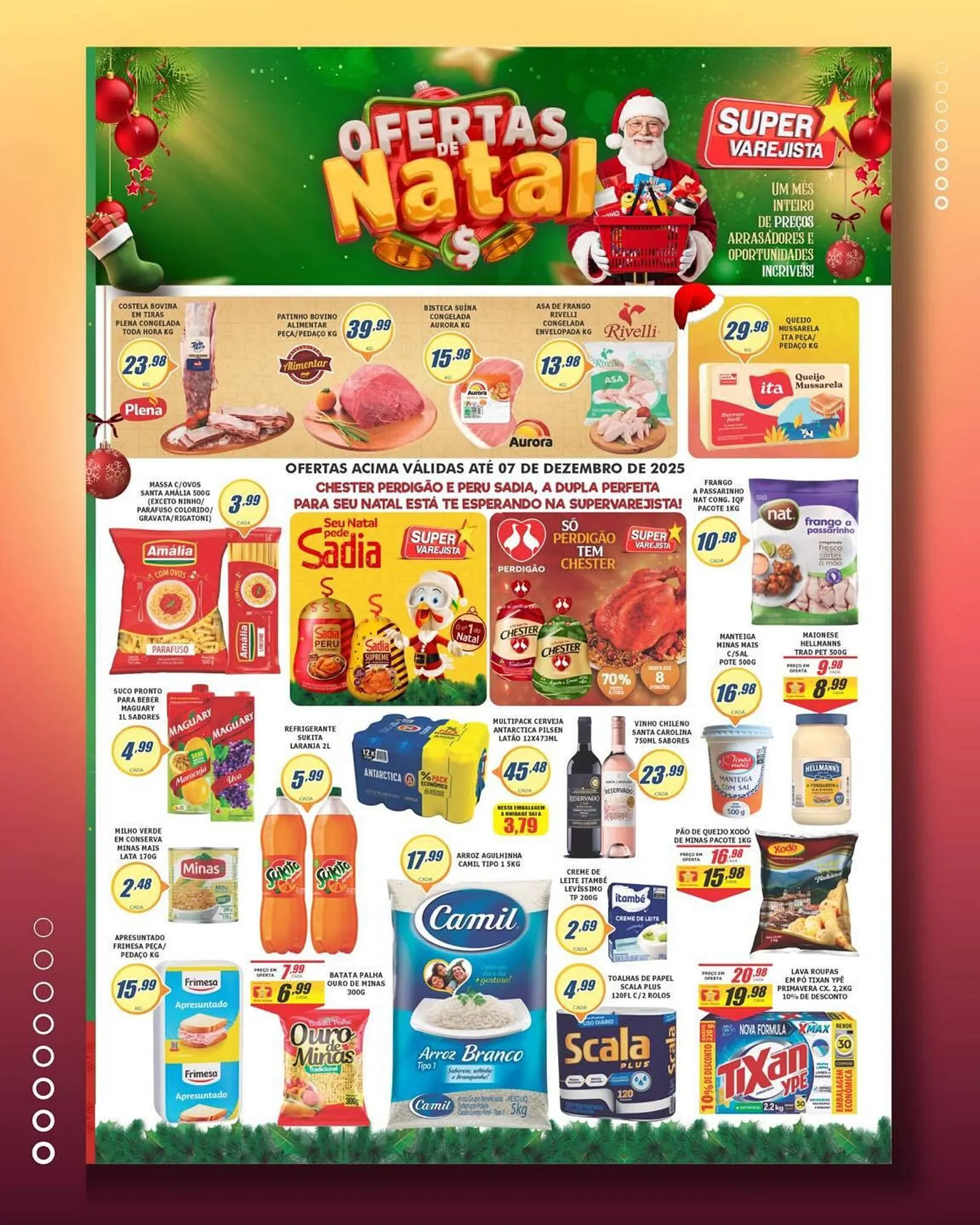 Encarte de Folheto Super Varejista 27 de novembro até 6 de dezembro 2025 - Pagina 1