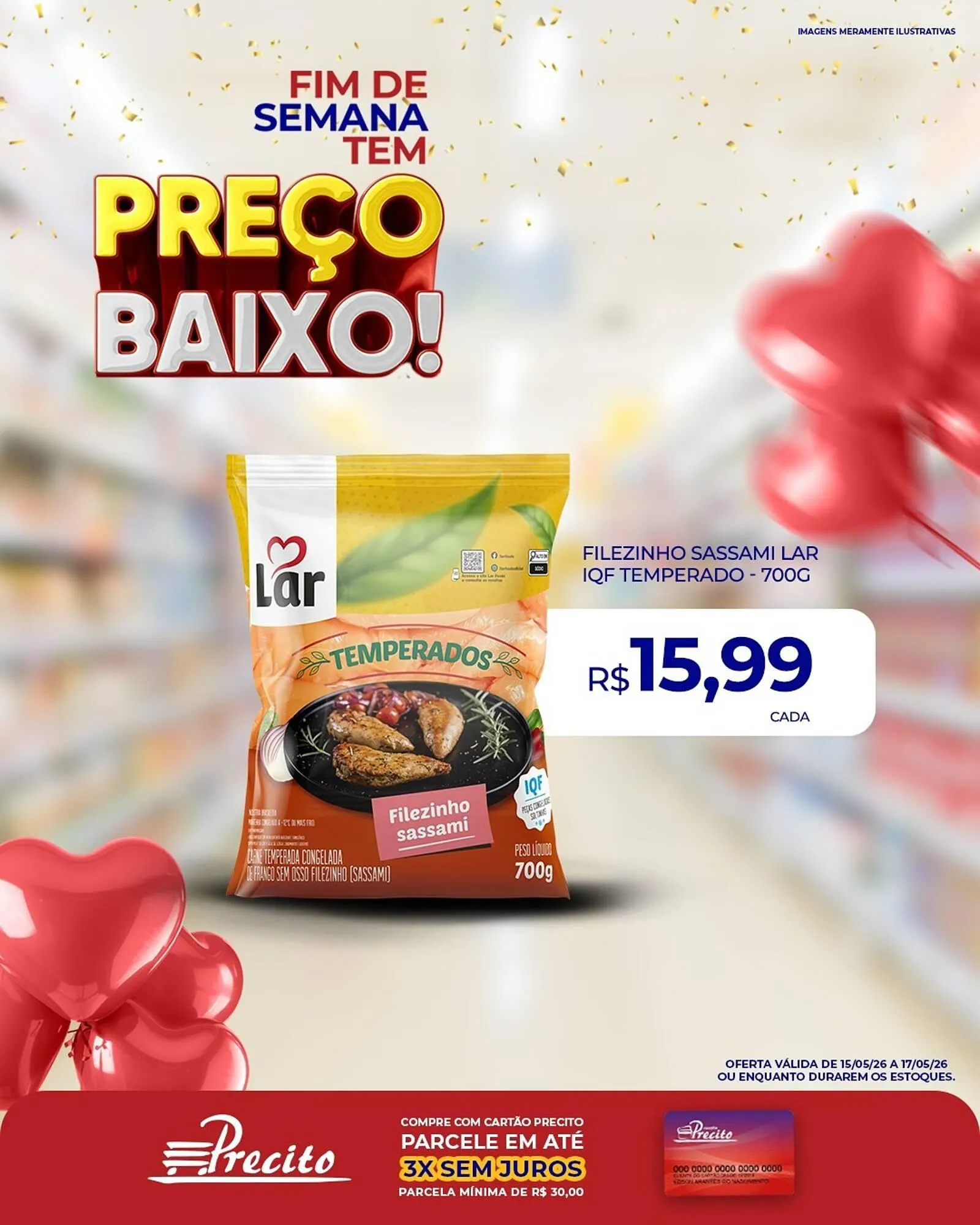 Encarte de Catálogo Supermercado Precito 15 de maio até 17 de maio 2026 - Pagina 36