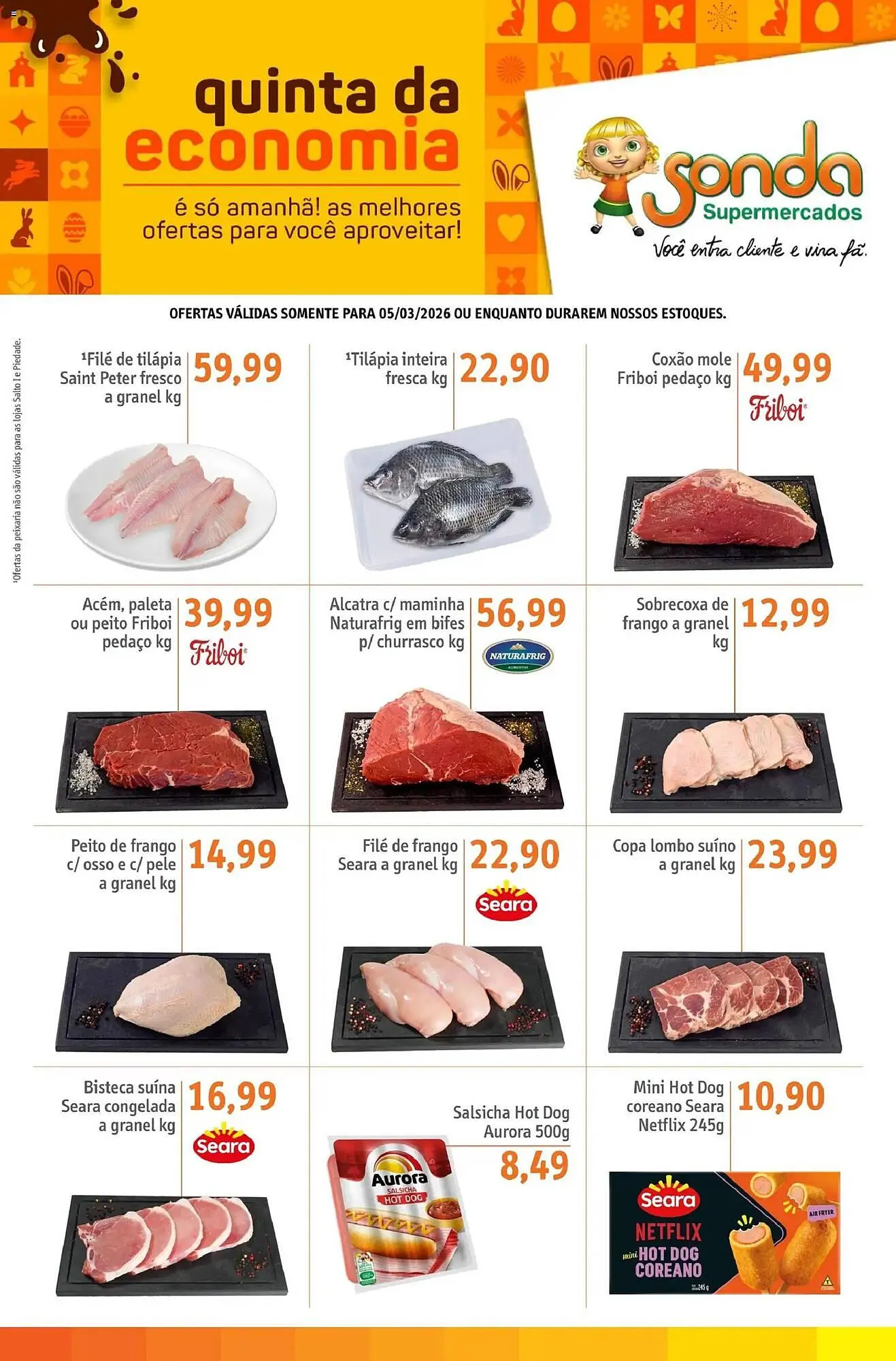 Encarte de Folheto Sonda 5 de março até 5 de março 2026 - Pagina 1