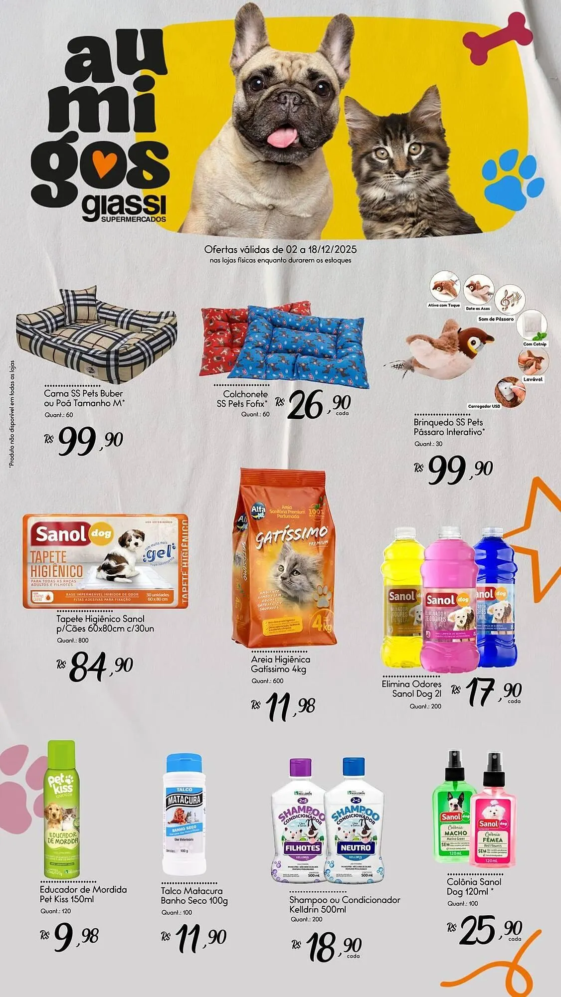Encarte de Encarte Giassi Supermercados 2 de dezembro até 18 de dezembro 2025 - Pagina 2