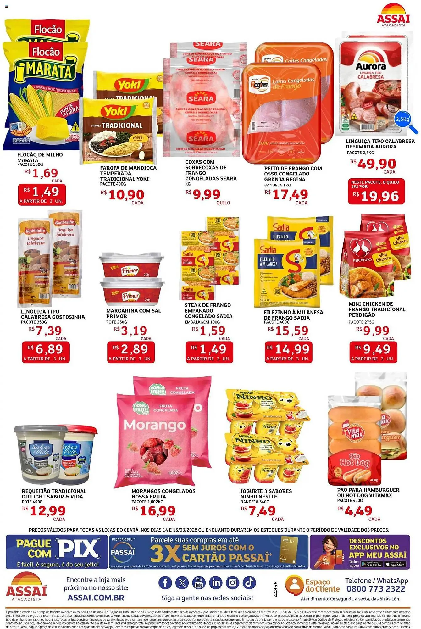 Encarte de Encarte Assaí Atacadista 14 de março até 15 de março 2026 - Pagina 2