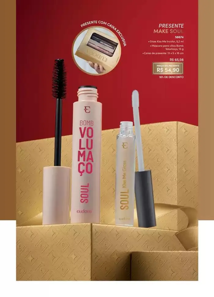 Encarte de Natal Eudora 31 de outubro até 30 de novembro 2024 - Pagina 22