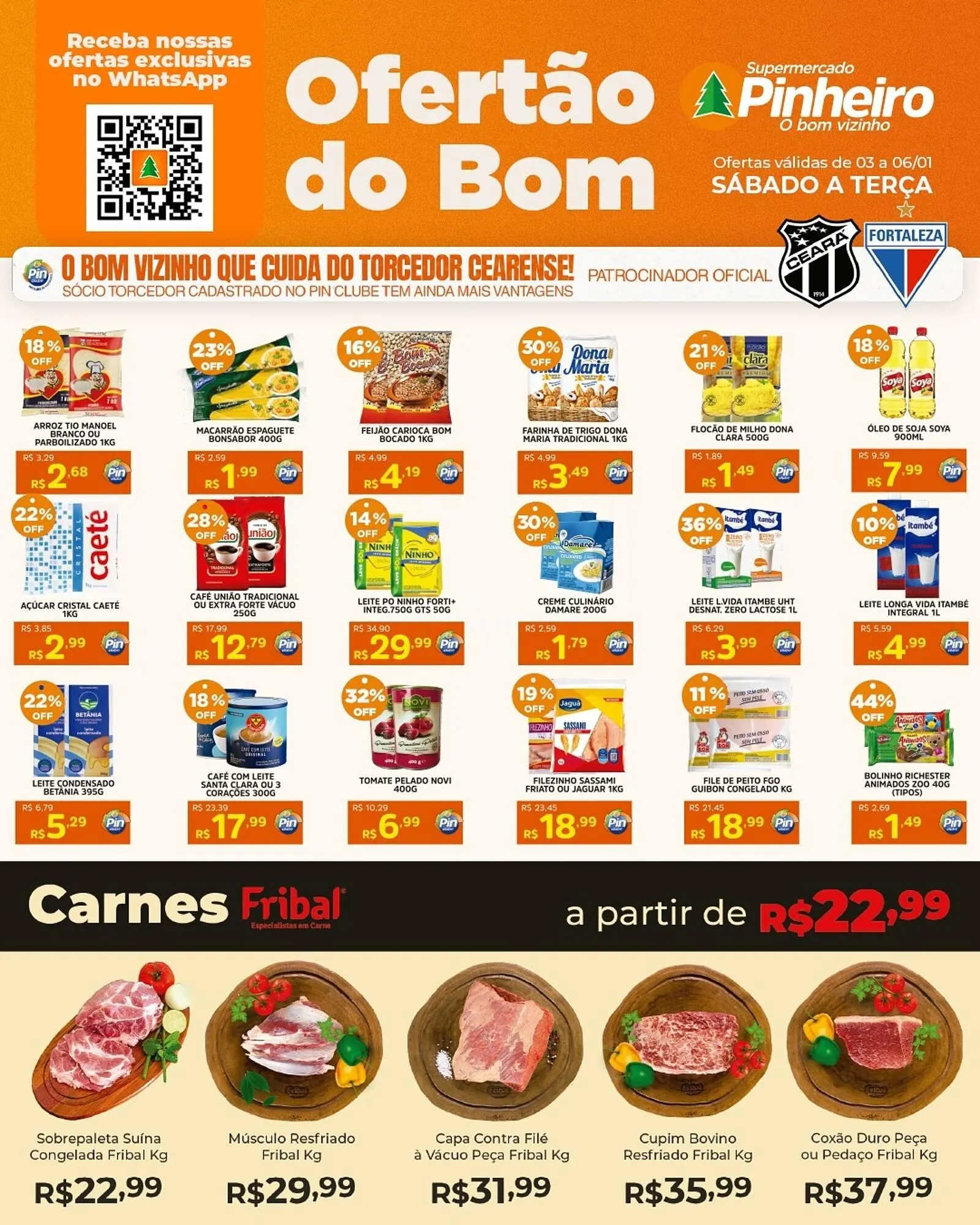 Encarte de Encarte Pinheiro Supermercado 3 de janeiro até 6 de janeiro 2026 - Pagina 2