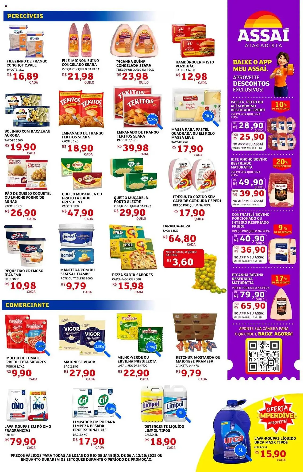Encarte de Encarte Assaí Atacadista 6 de outubro até 12 de outubro 2025 - Pagina 3