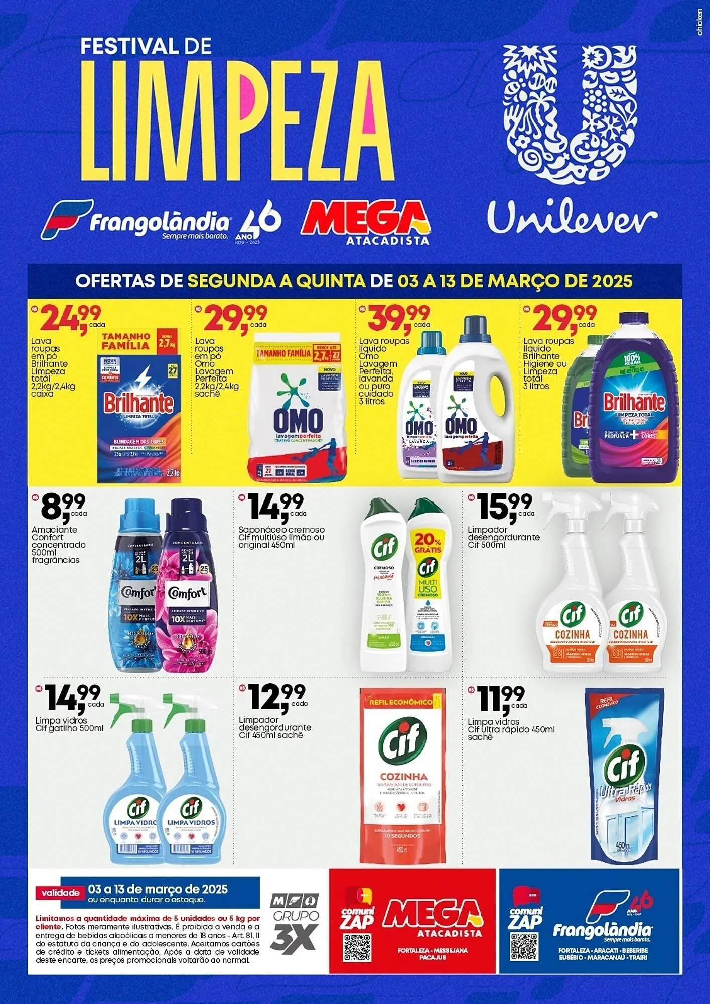 Encarte de Ofertas Frangolândia 3 de março até 13 de março 2025 - Pagina 2