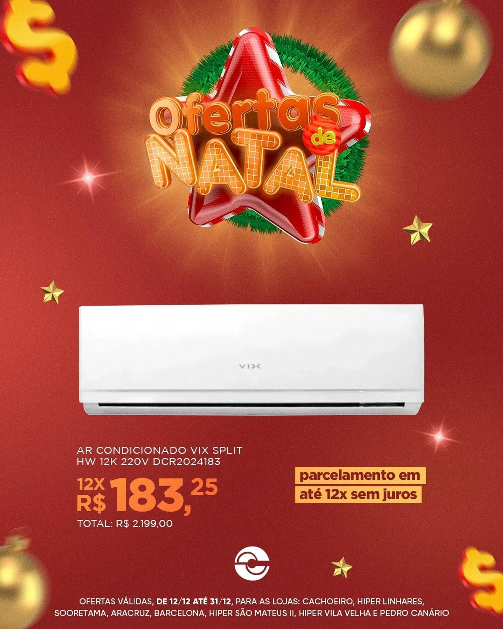 Encarte de Catálogo Casagrande Supermercados 12 de dezembro até 31 de dezembro 2025 - Pagina 1