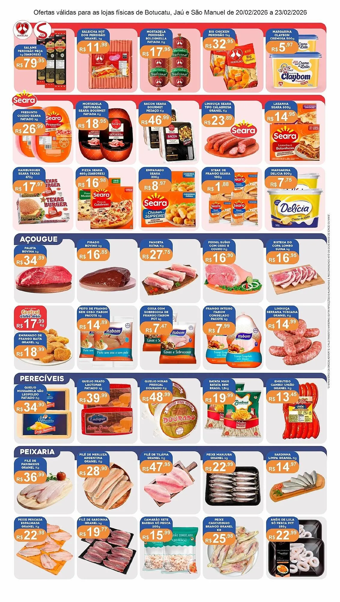 Encarte de Catálogo Central Supermercados 20 de fevereiro até 22 de fevereiro 2026 - Pagina 2