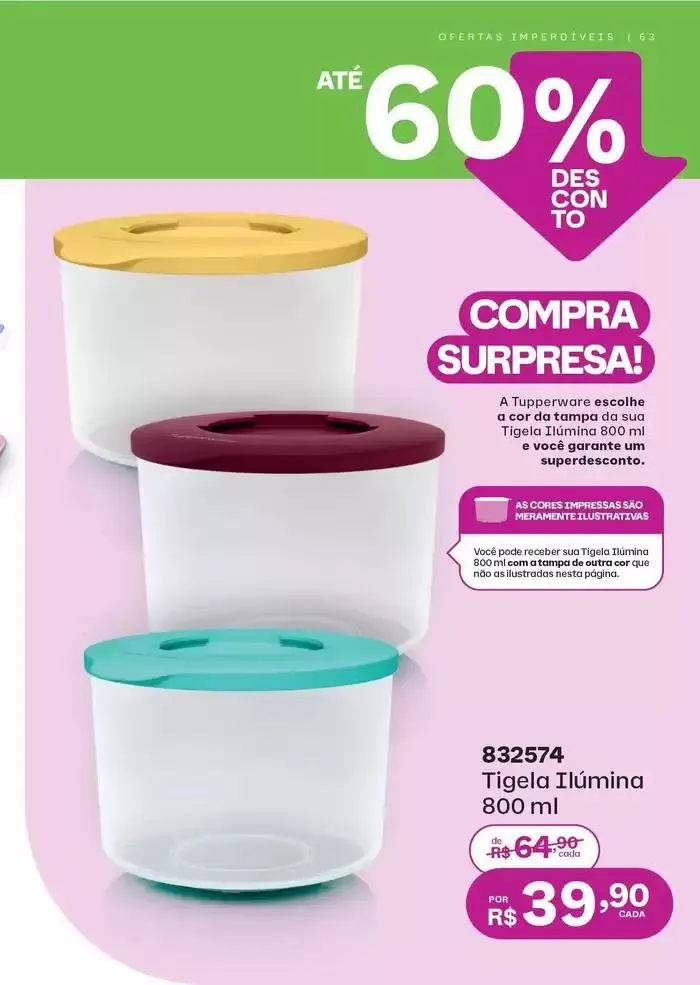 Encarte de Catálogo Tupperware 26 de março até 31 de março 2025 - Pagina 88
