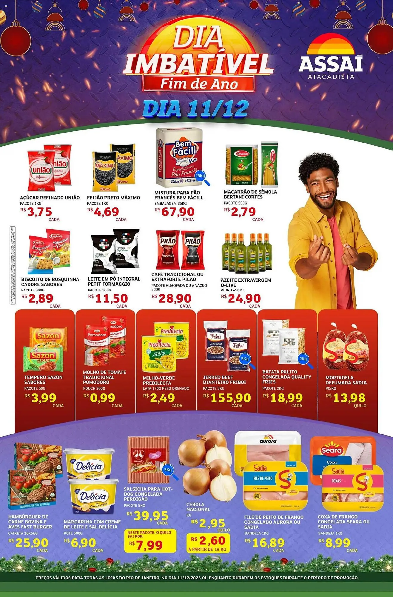 Encarte de Encarte Assaí Atacadista 11 de dezembro até 11 de dezembro 2025 - Pagina 1