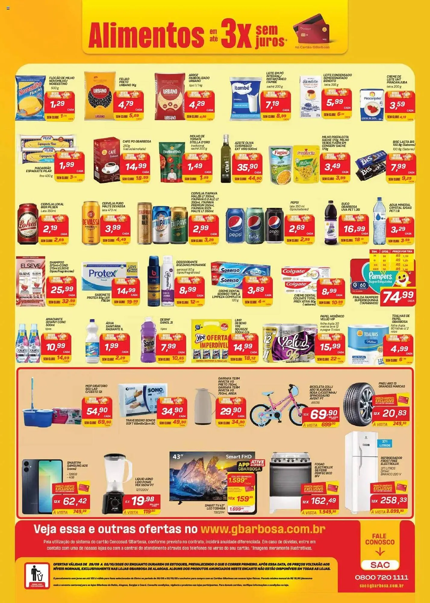 Encarte de Encarte GBarbosa 29 de setembro até 2 de outubro 2025 - Pagina 2