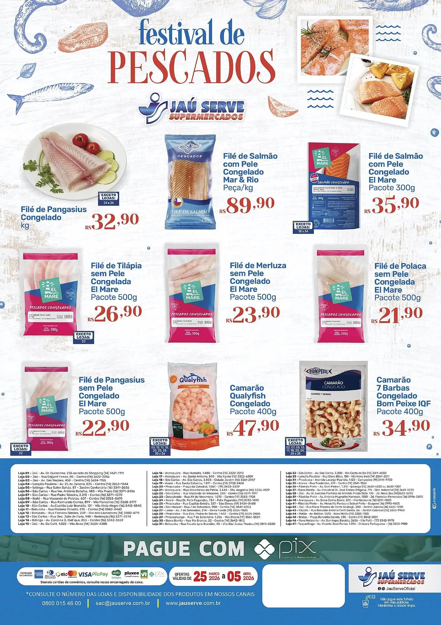 Encarte de Catálogo Supermercados Jau Serve 1 de abril até 5 de abril 2026 - Pagina 2