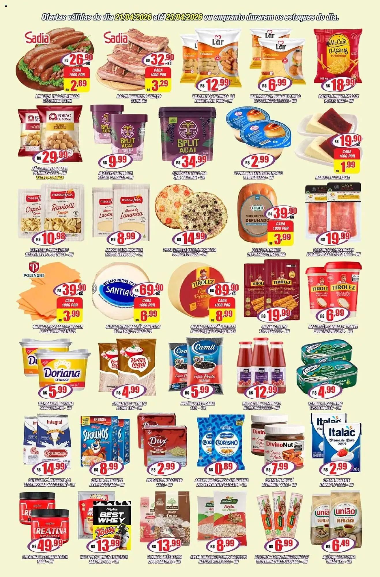 Encarte de Catálogo Violeta Supermercados 21 de abril até 24 de abril 2026 - Pagina 2