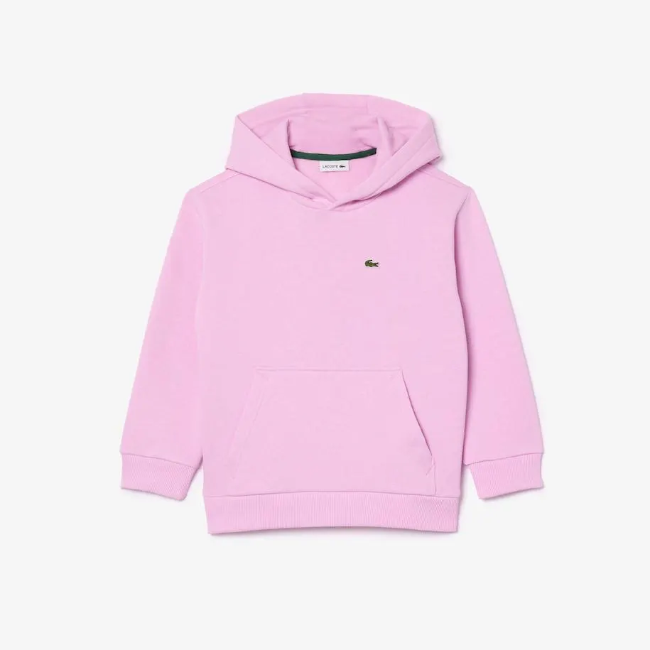 Moletom com Capuz Infantil em Flanela de Algodão Orgânico