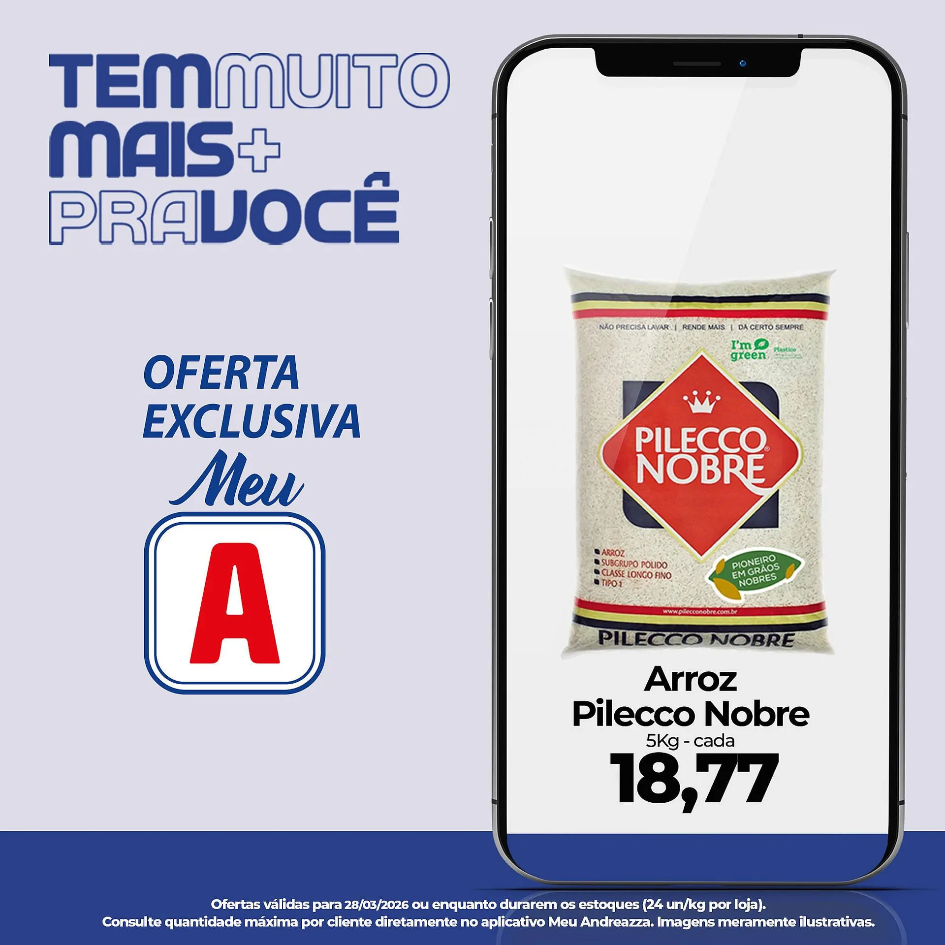 Encarte de Catálogo Supermercados Andreazza 28 de março até 28 de março 2026 - Pagina 1