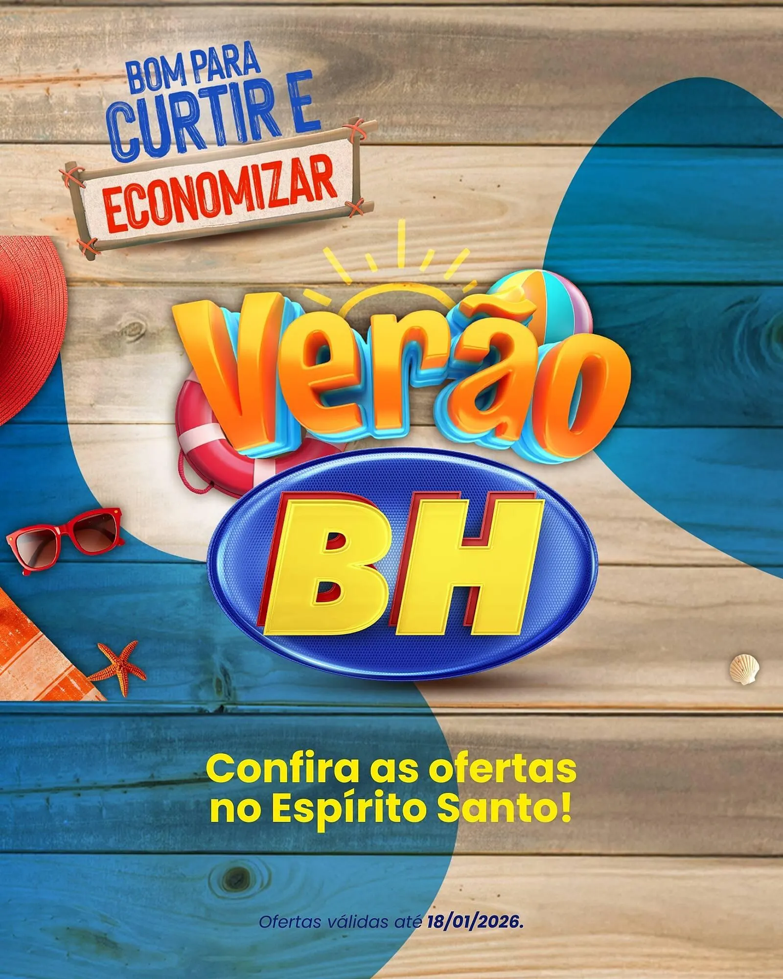 Encarte de Folheto Supermercados BH 12 de janeiro até 18 de janeiro 2026 - Pagina 1