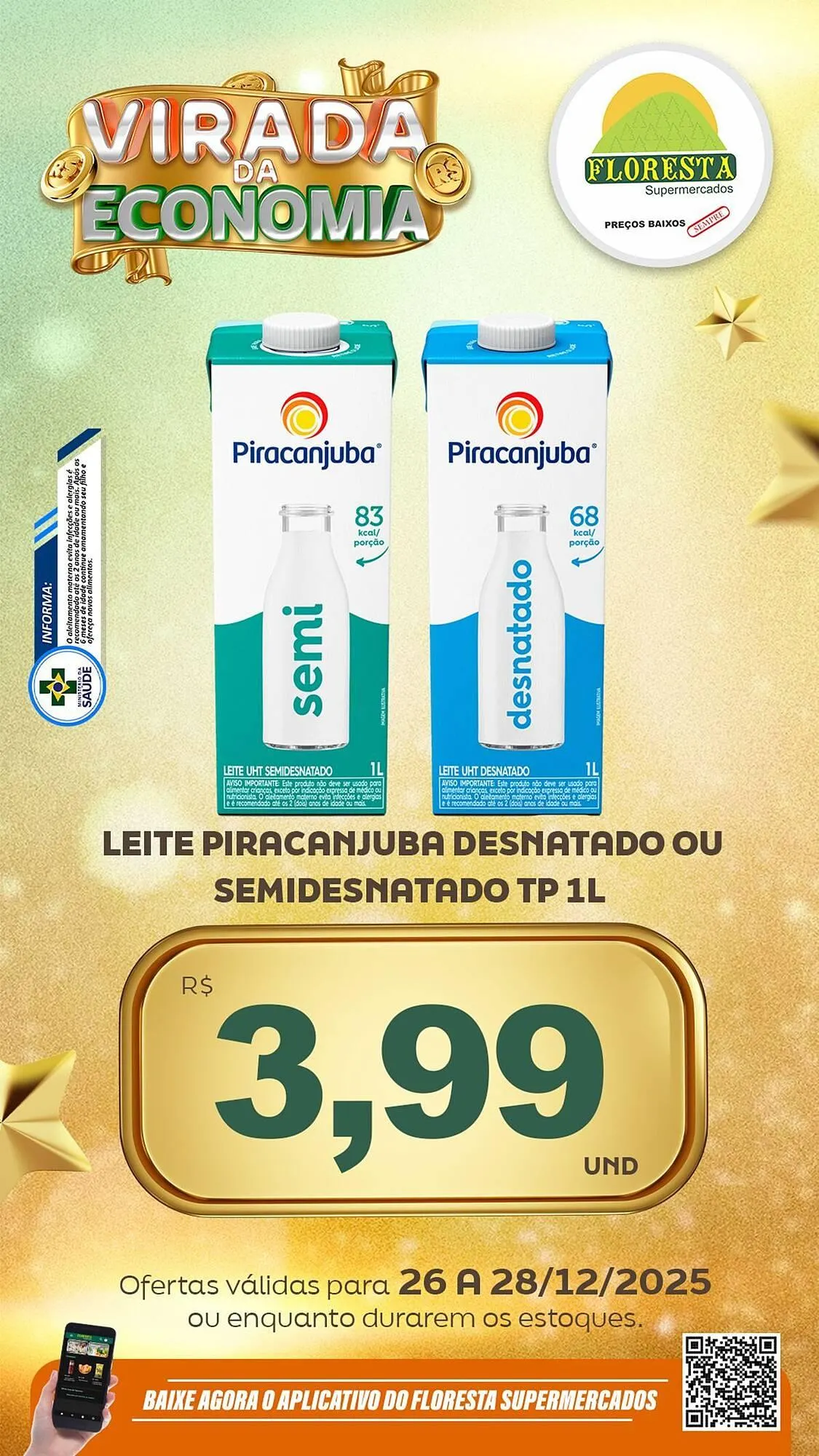 Encarte de Catálogo Floresta Supermercados 26 de dezembro até 28 de dezembro 2025 - Pagina 7