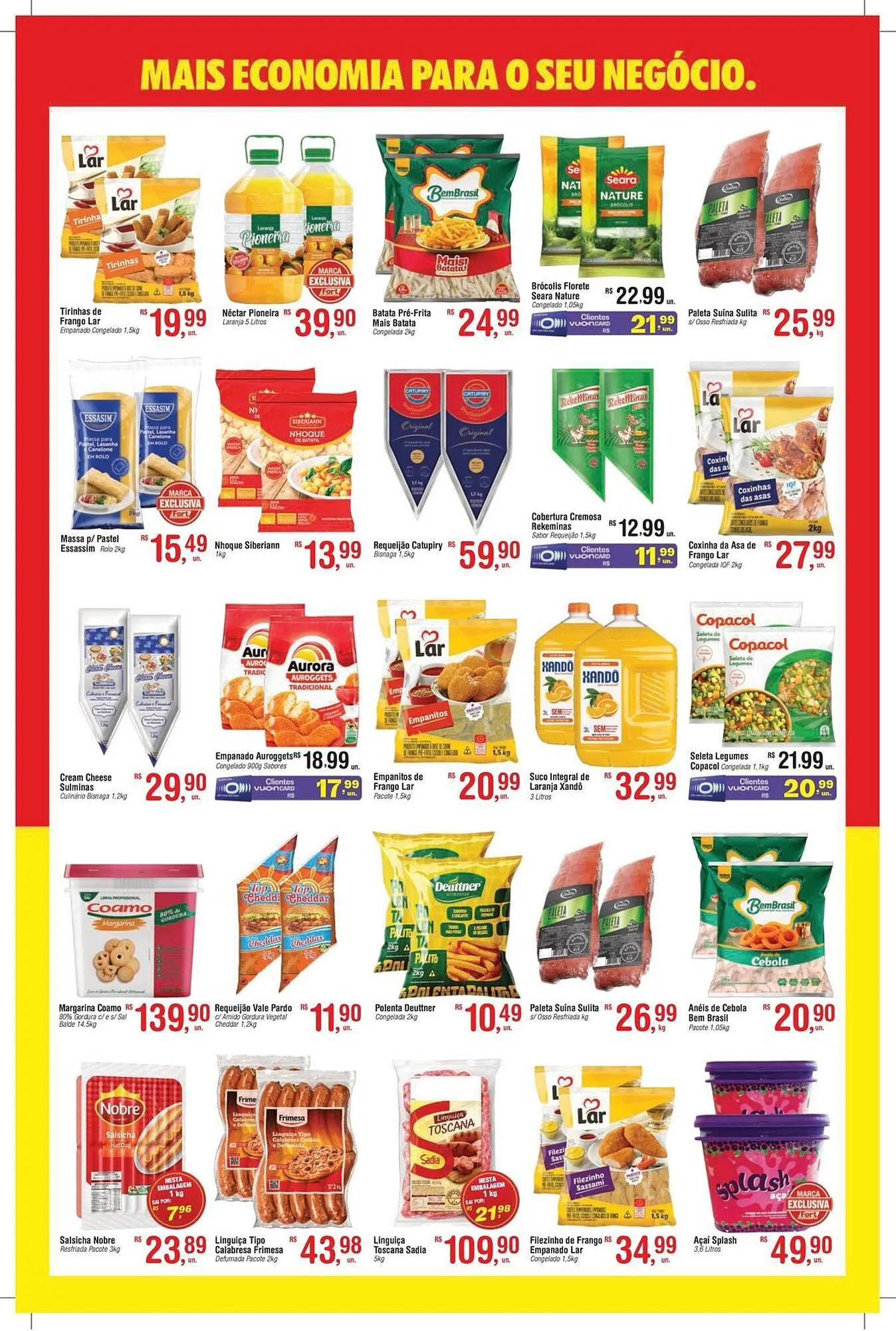 Encarte de Catálogo Fort Atacadista 21 de julho até 3 de agosto 2025 - Pagina 3