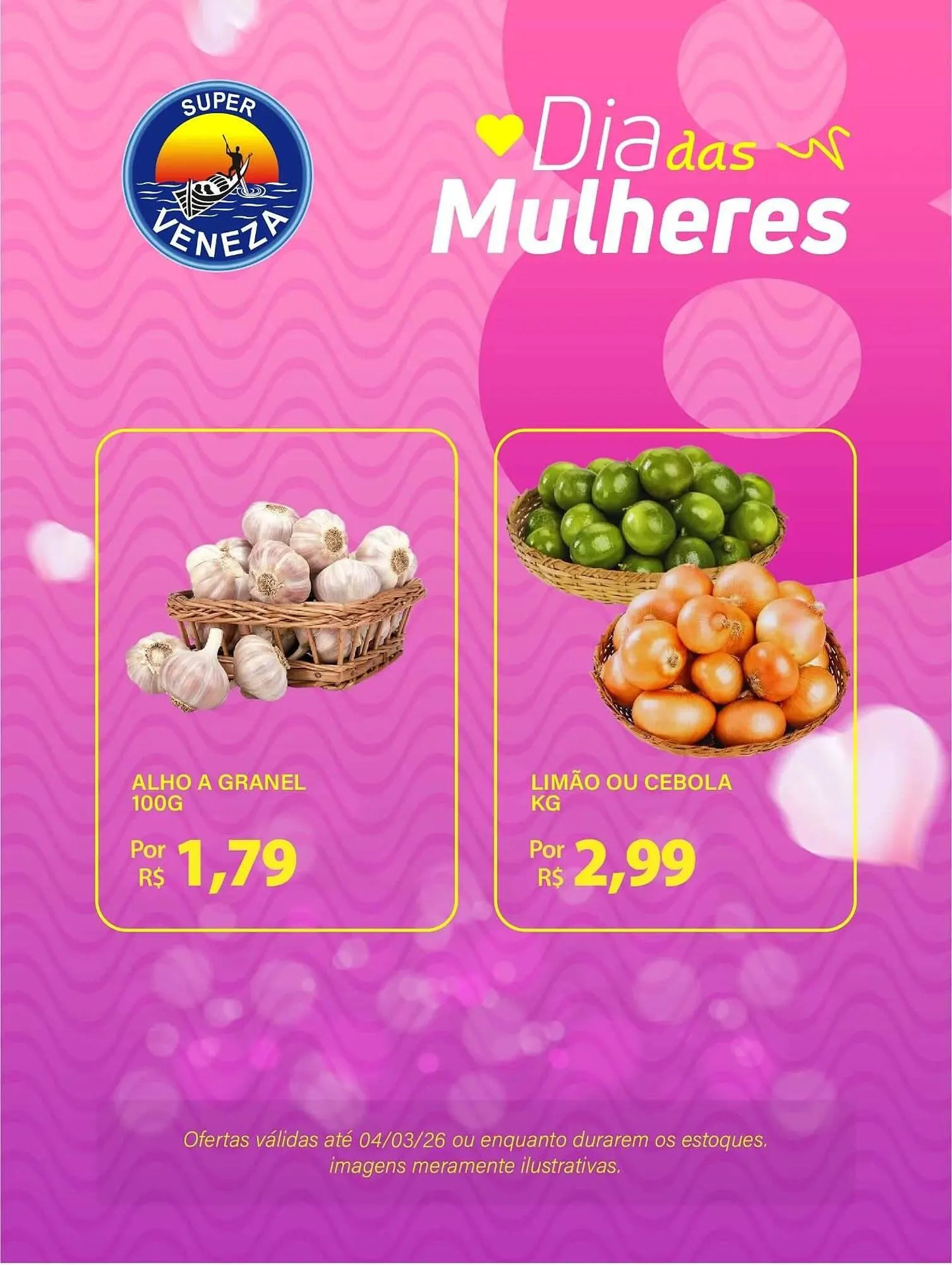 Encarte de Catálogo Super Veneza 3 de março até 4 de março 2026 - Pagina 1