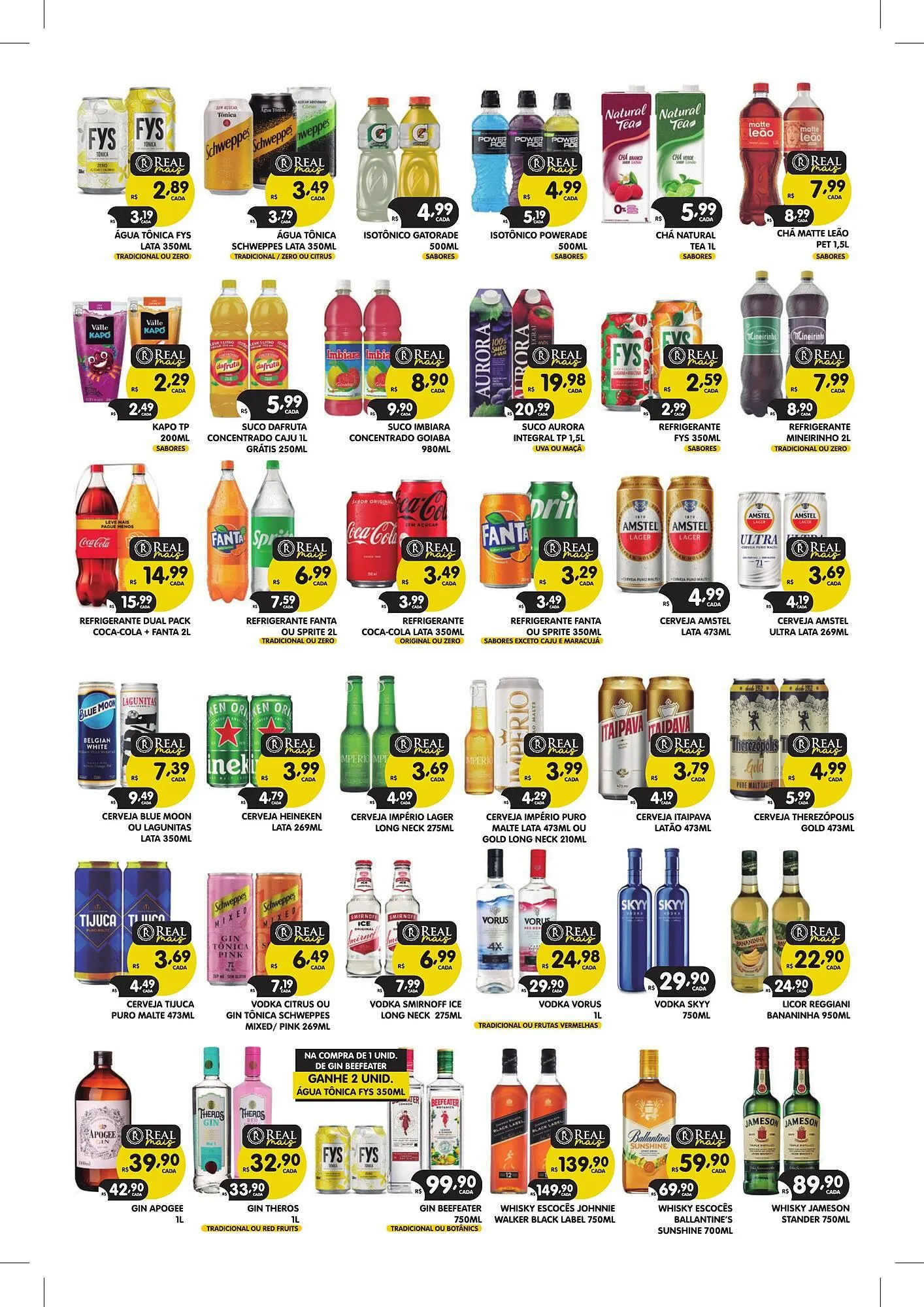 Encarte de Encarte Supermercados Real 9 de março até 29 de março 2026 - Pagina 7