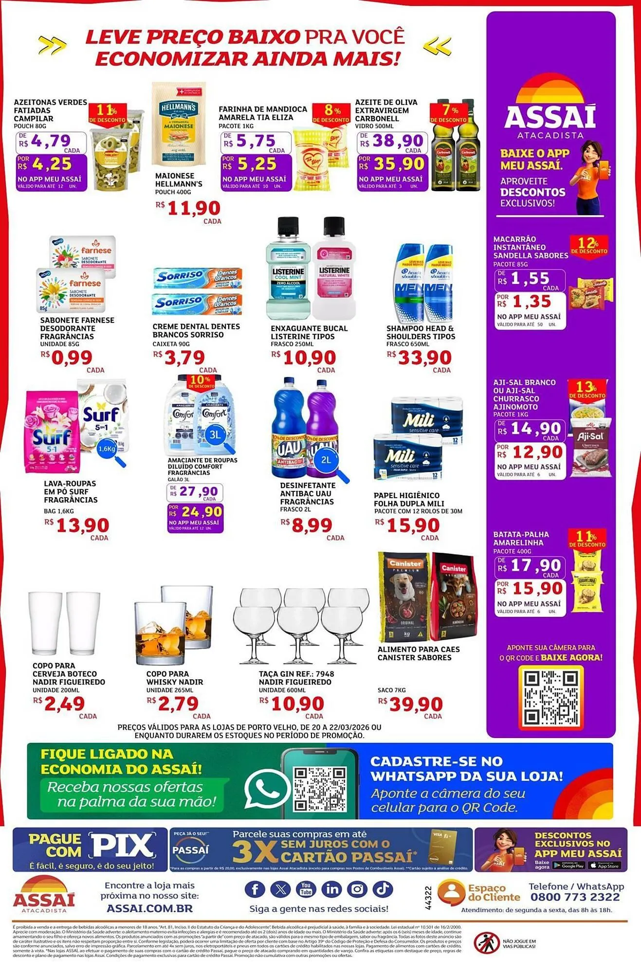 Encarte de Encarte Assaí Atacadista 20 de março até 22 de março 2026 - Pagina 2