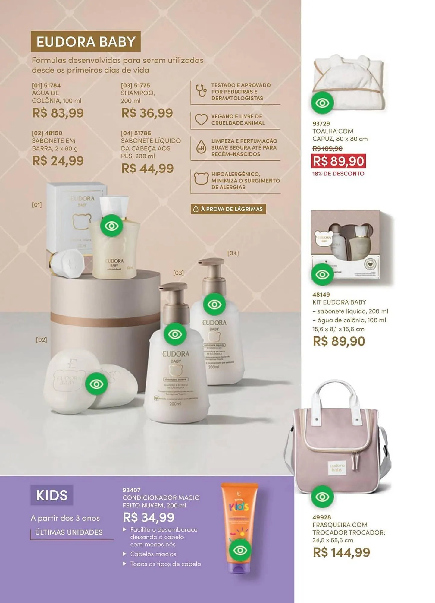 Encarte de Catálogo Eudora 8 de outubro até 8 de novembro 2025 - Pagina 58