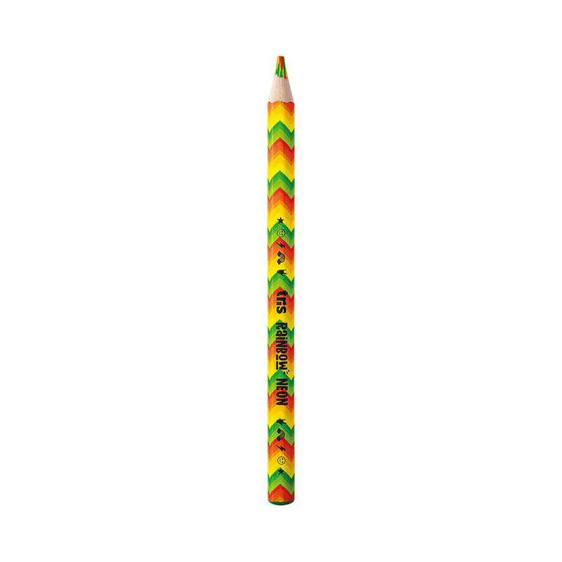 Lápis de Cor Jumbo Rainbow Neon C/1 - Tris