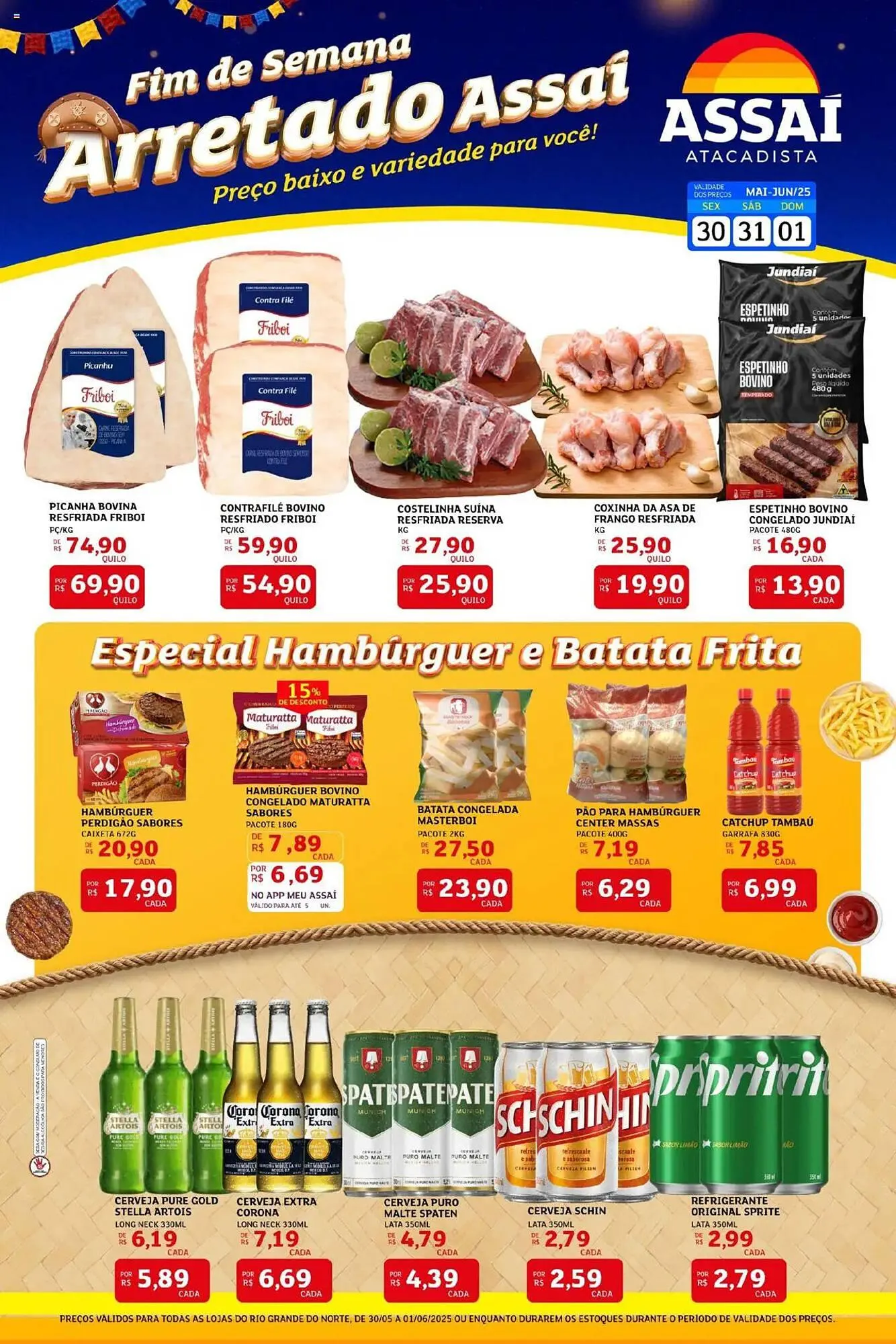 Encarte de Catálogo Assaí Atacadista 30 de maio até 2 de junho 2025 - Pagina 1