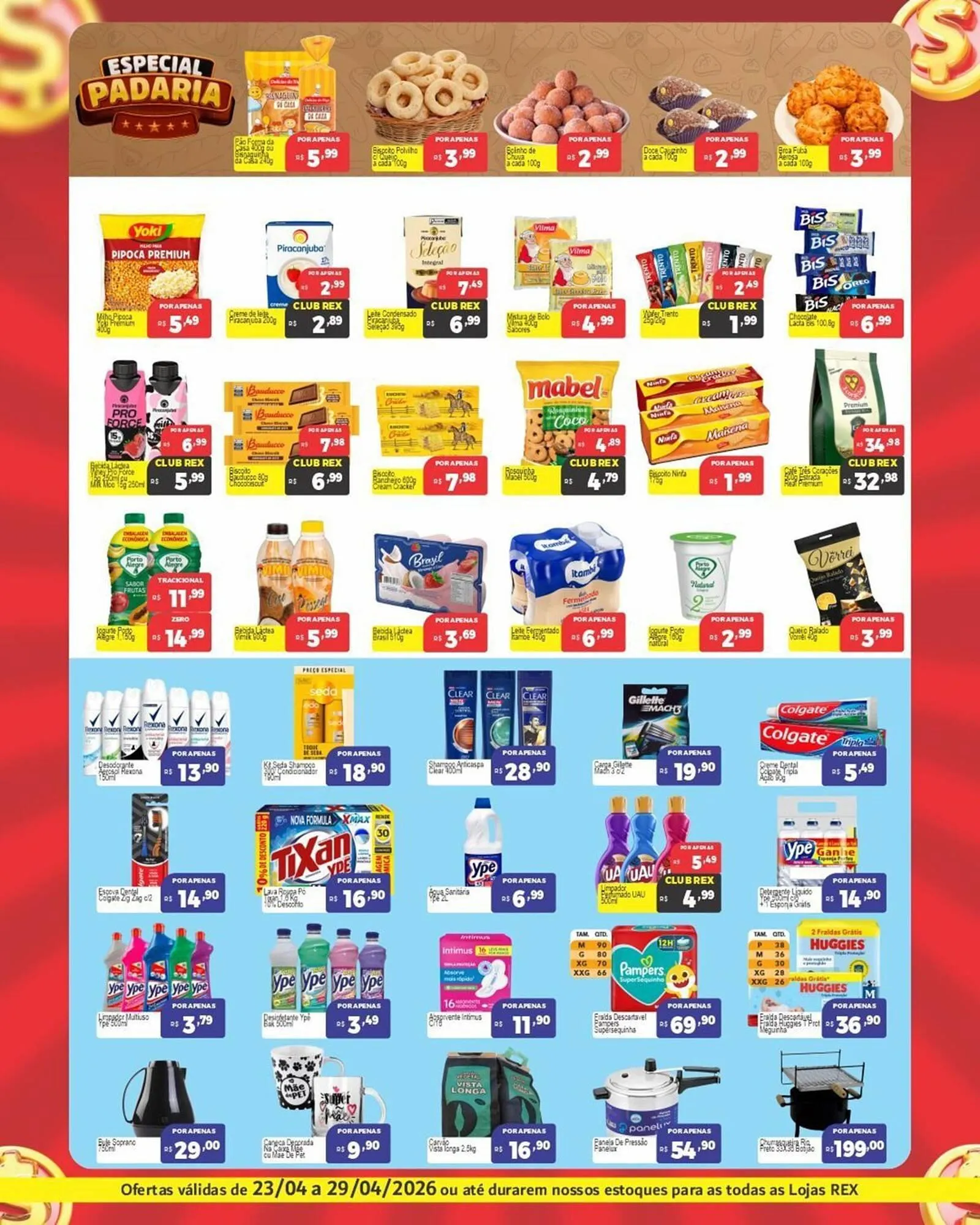 Encarte de Catálogo Supermercados Rex 24 de abril até 29 de abril 2026 - Pagina 2