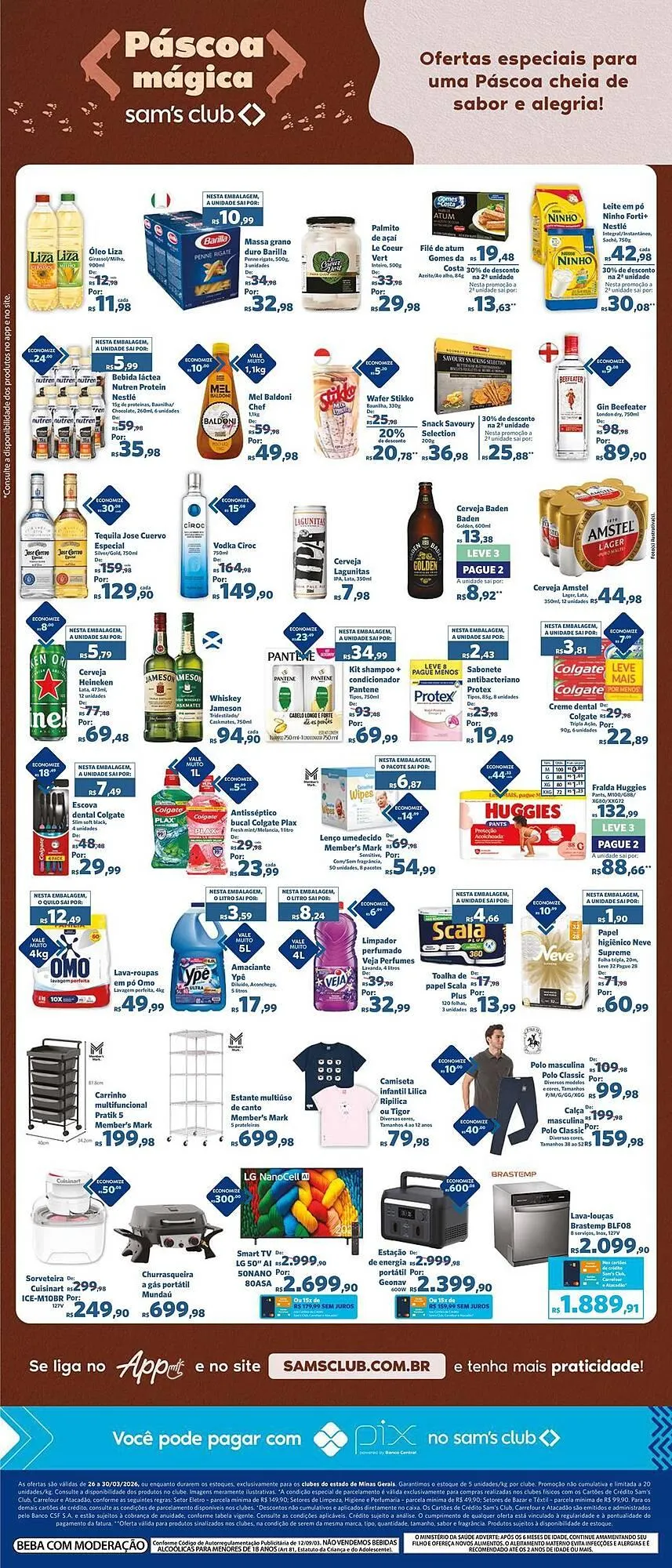 Encarte de Folheto Sam's Club 26 de março até 30 de março 2026 - Pagina 2
