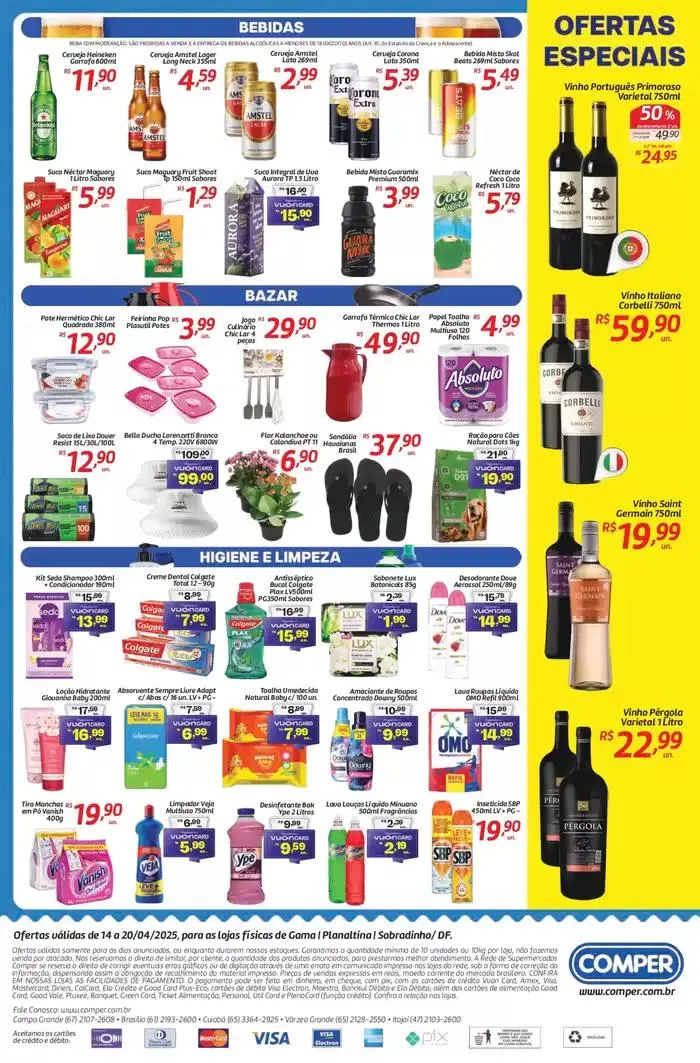 Encarte de Promoções especiais em andamento 14 de abril até 20 de abril 2025 - Pagina 4