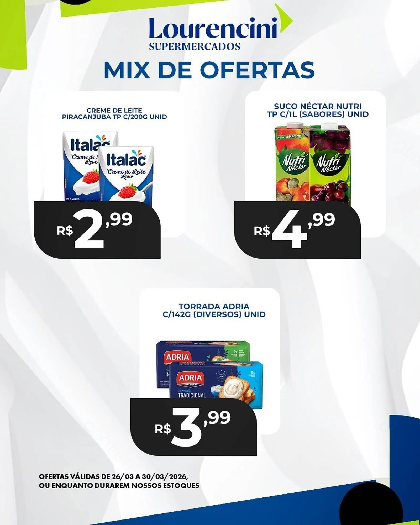 Encarte de Catálogo Lourencini Supermercados 28 de março até 30 de março 2026 - Pagina 2