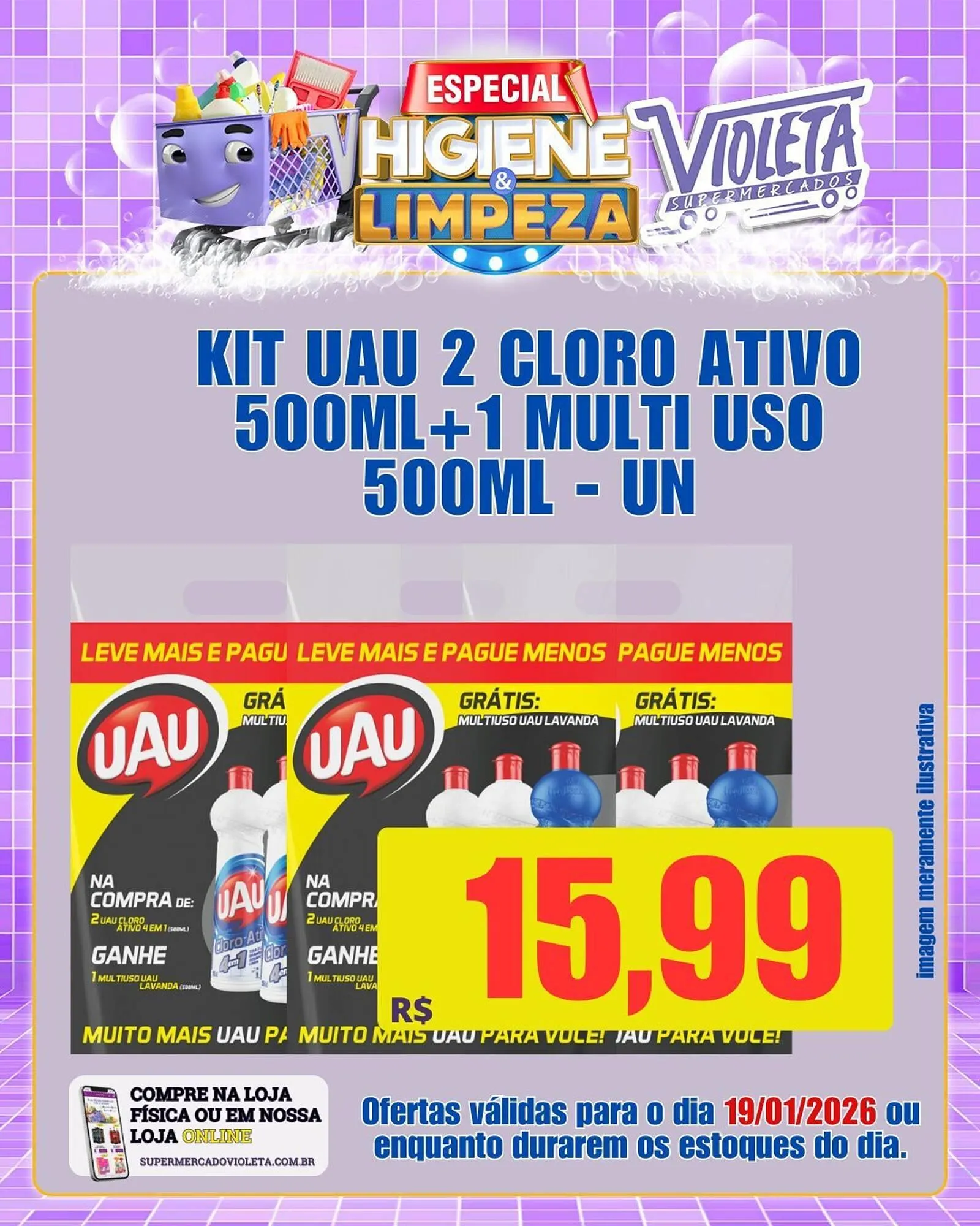 Encarte de Catálogo Violeta Supermercados 19 de janeiro até 19 de janeiro 2026 - Pagina 4