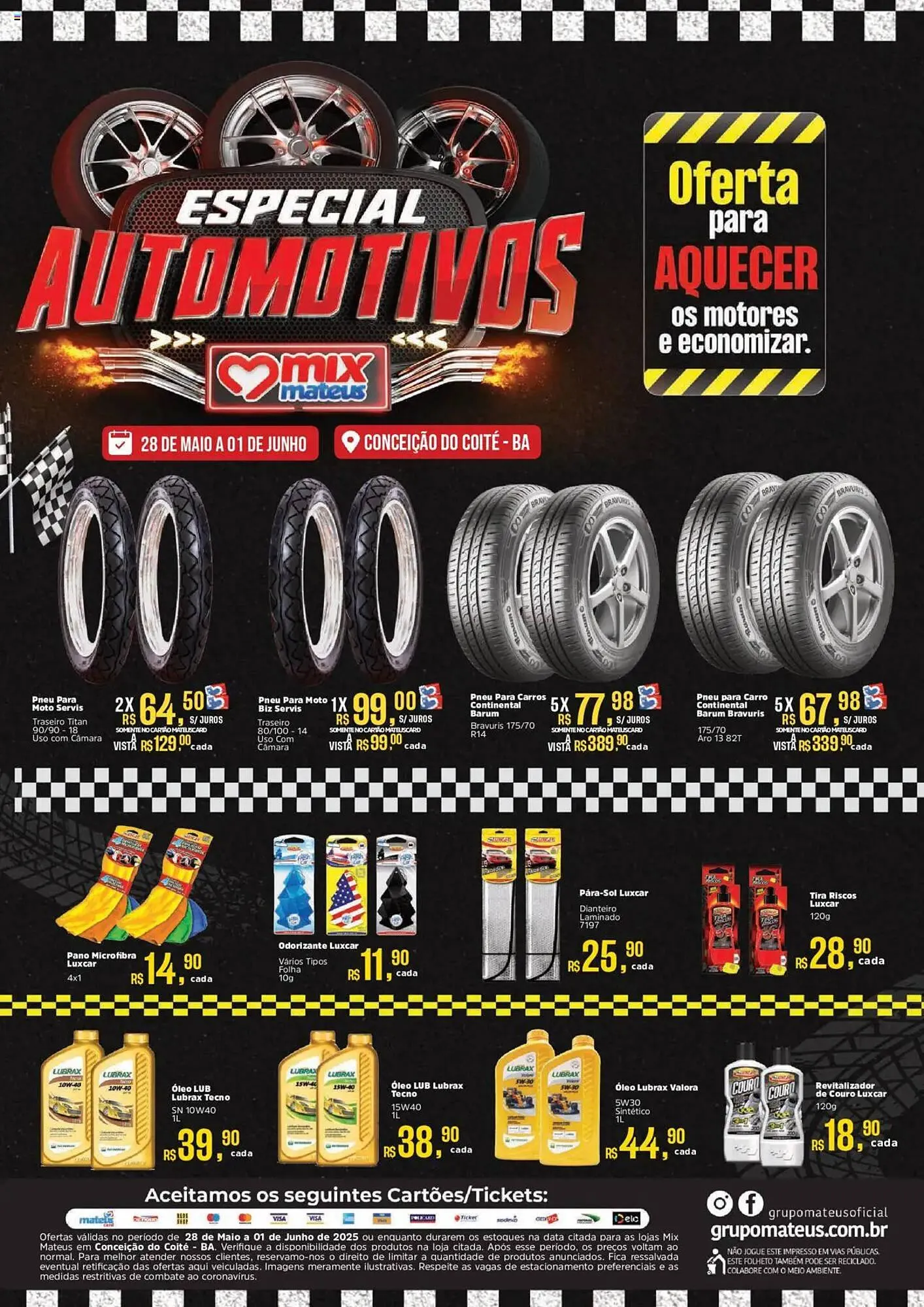 Encarte de Catálogo Supermercados Mateus 28 de maio até 2 de junho 2025 - Pagina 1