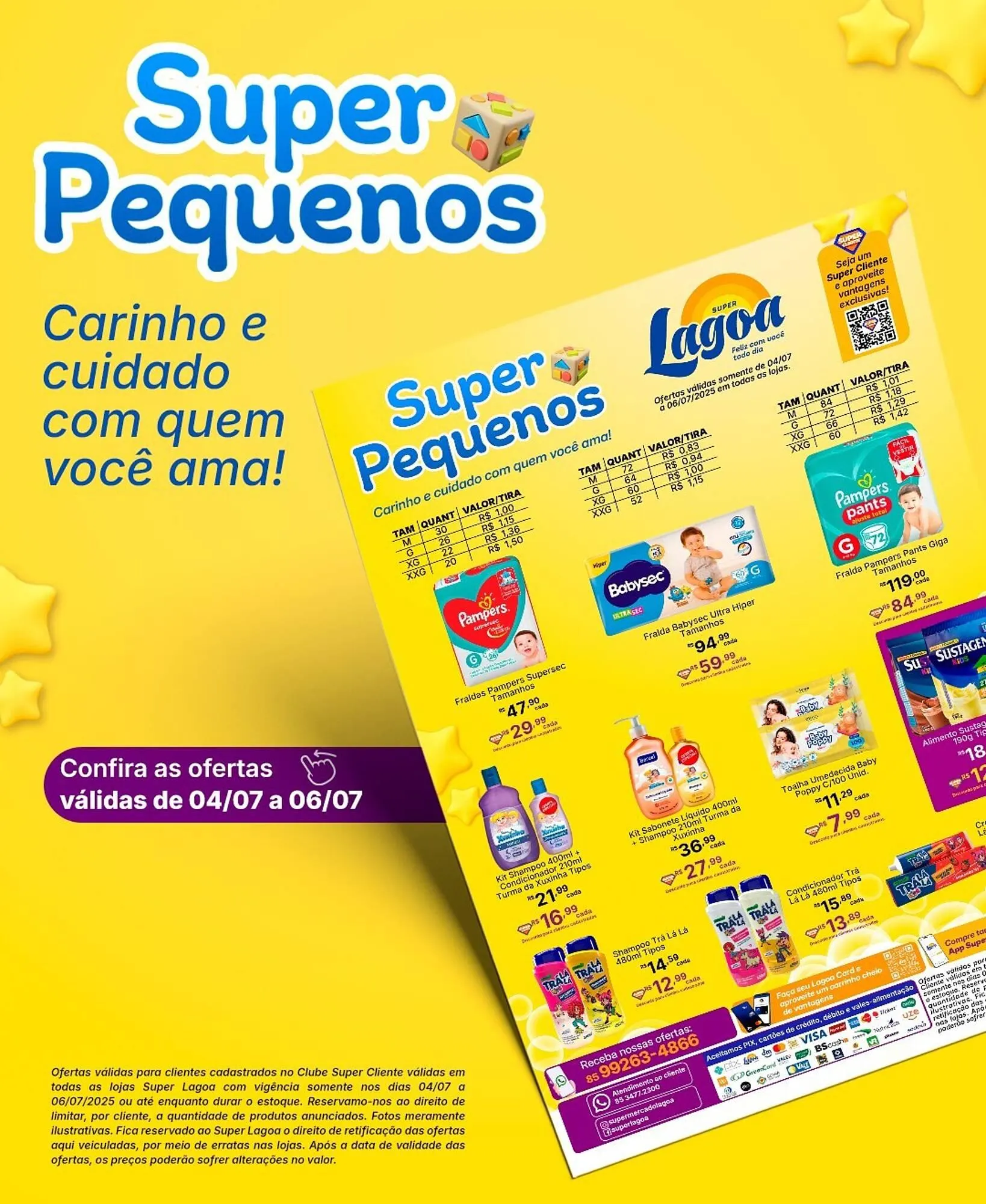 Encarte de Catálogo Super Lagoa 4 de julho até 4 de julho 2025 - Pagina 1