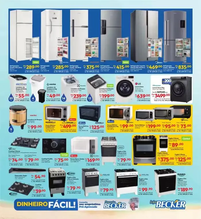 Encarte de Lojas Becker Tablóide de Ofertas 3 de fevereiro até 28 de fevereiro 2025 - Pagina 3
