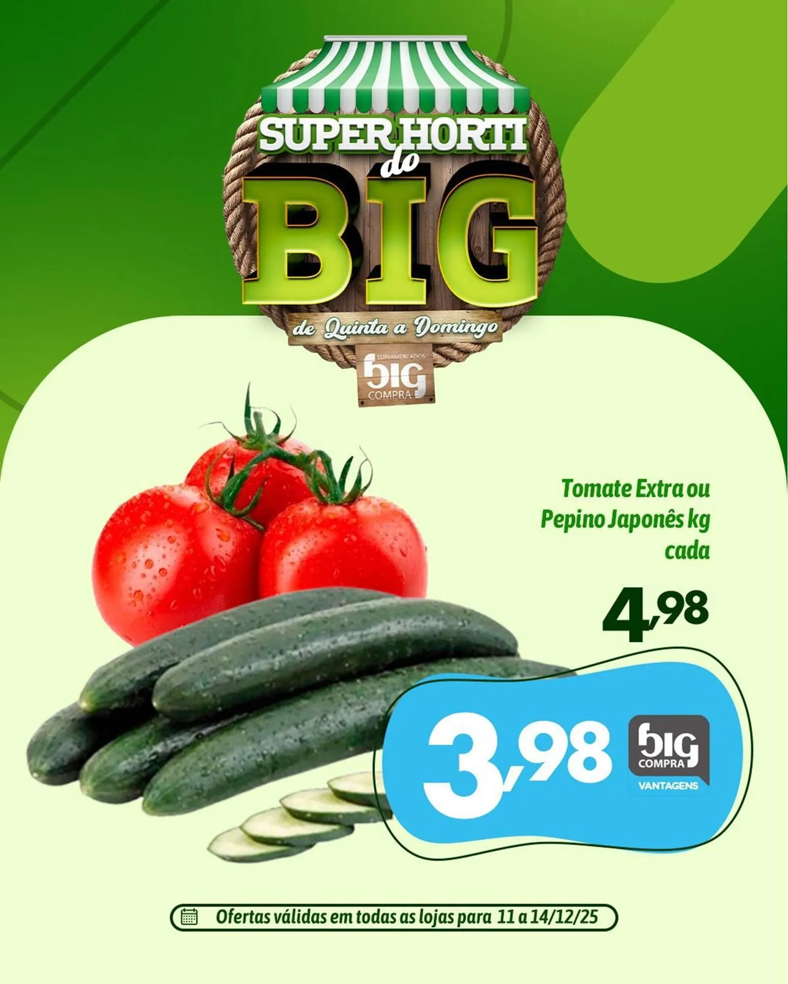 Encarte de Catálogo Supermercados Big Compra 11 de dezembro até 14 de dezembro 2025 - Pagina 8