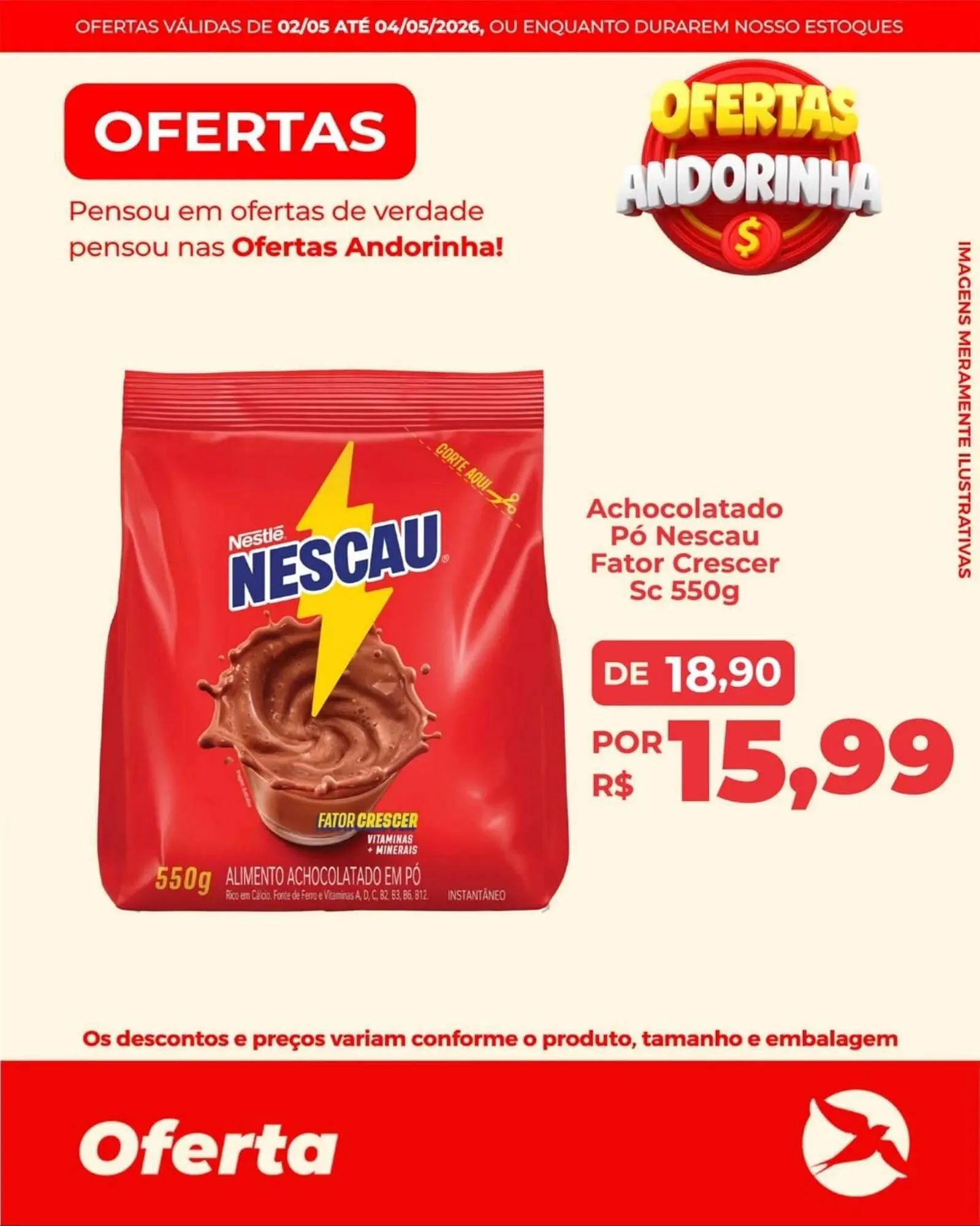 Encarte de Folheto Andorinha Hipermercado 1 de maio até 4 de maio 2026 - Pagina 17