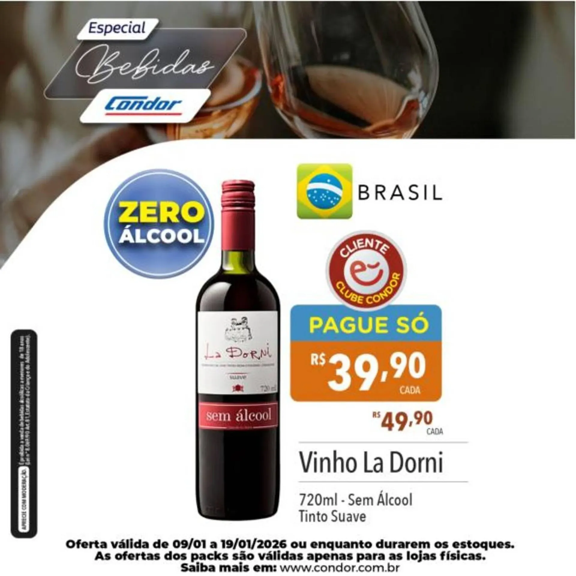 Encarte de Catálogo Supermercados Condor 9 de janeiro até 19 de janeiro 2026 - Pagina 5